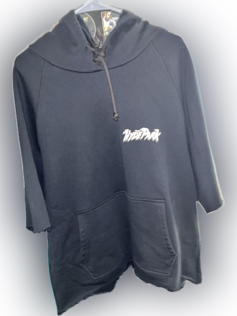 Hyde Park nwt your aren’t invited large Black Pullover Hoodie short sleeved tee!